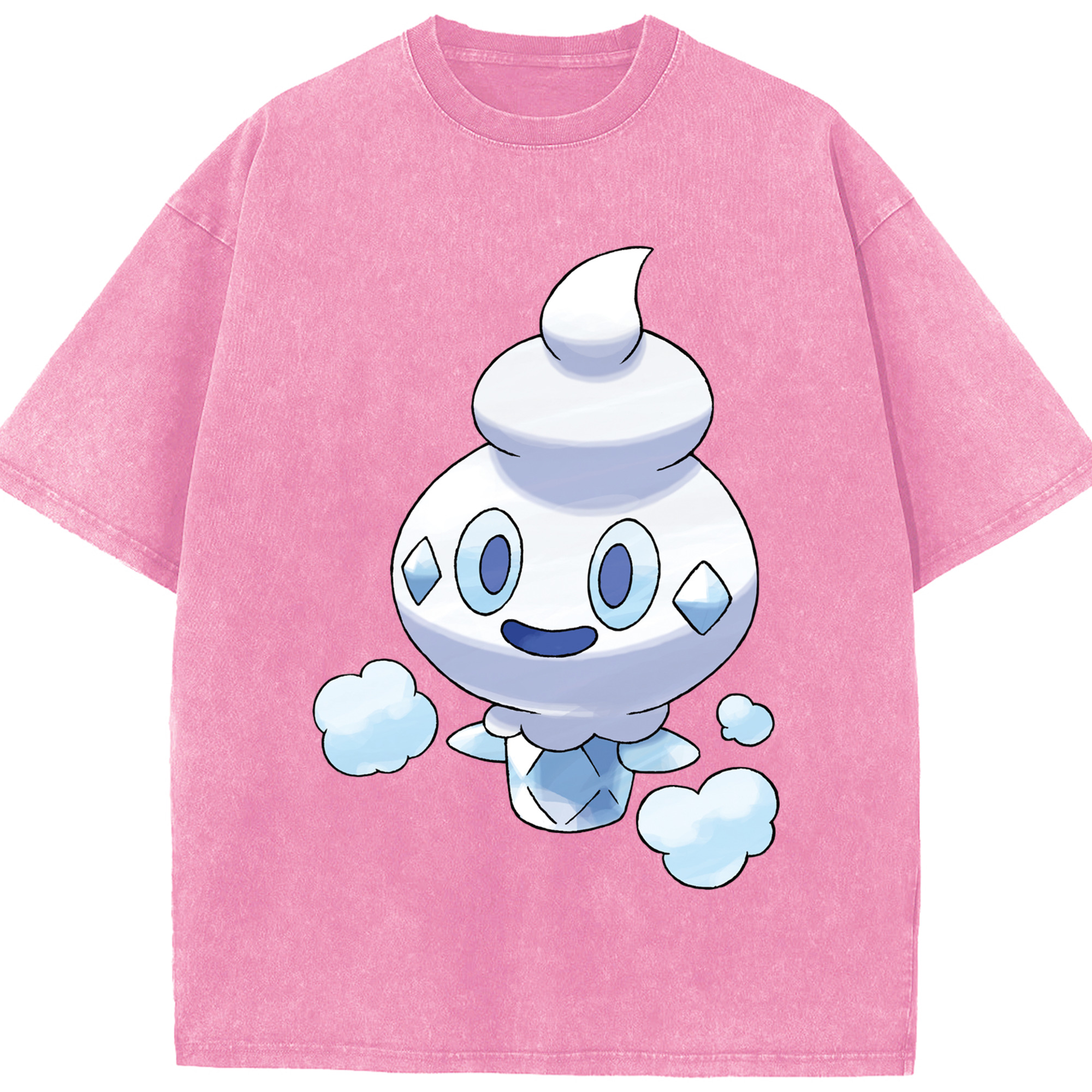 （画像用） ポケットモンスター Pokémon 綿100% ヴィンテージ風 半袖Tシャツ（フロントプリント）
